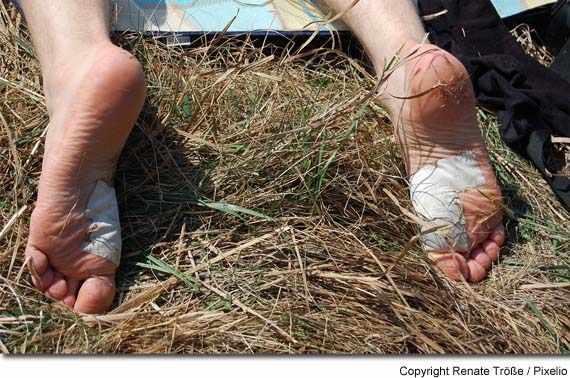 Blasen vorbeugen Blasen vorbeugen