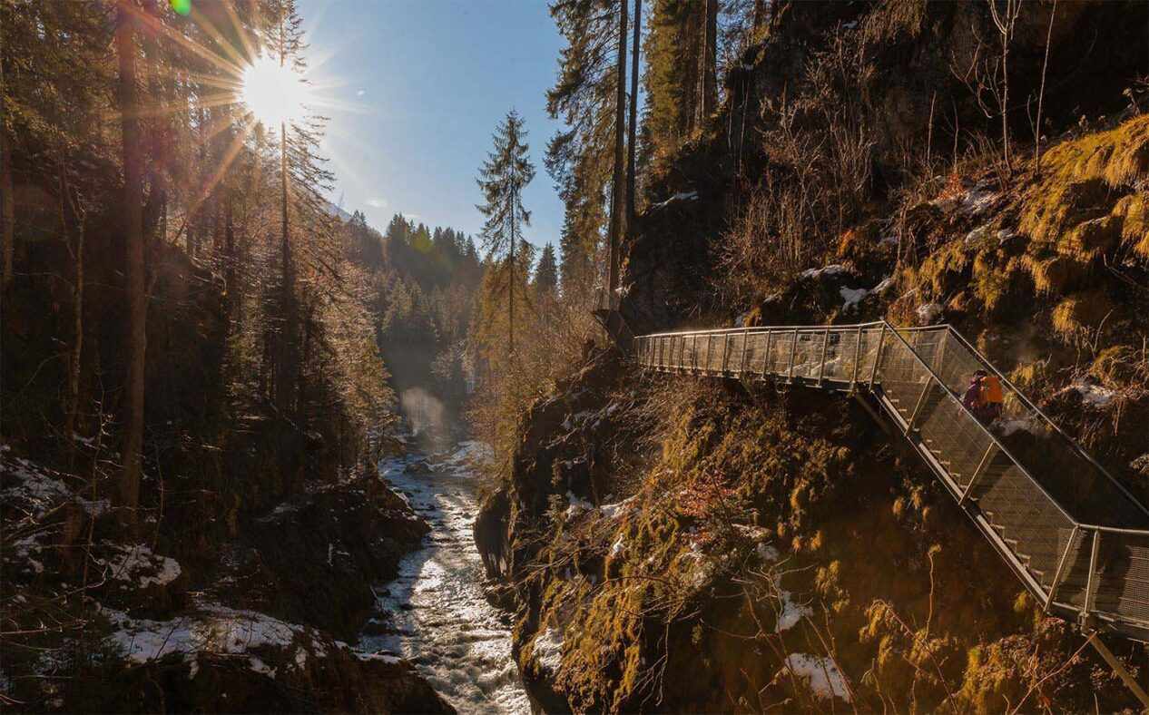 Breitachklamm im Winter