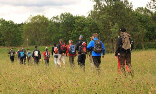 Borkumer Meilenlauf - mit Nordic Walking 107