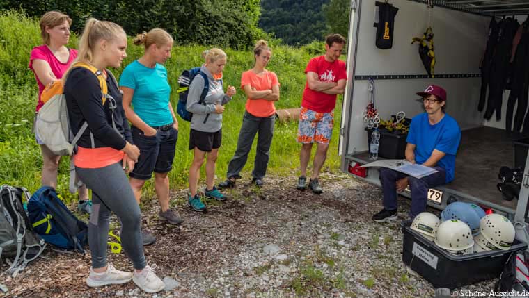 Canyoning in Ruhpolding zum Intersport Gipfeltreffen 1