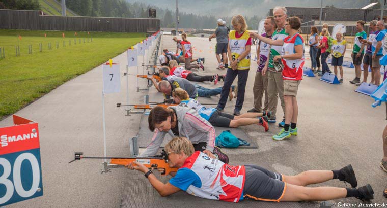 Gäste Biathlon in der Chiemgau Arena 4