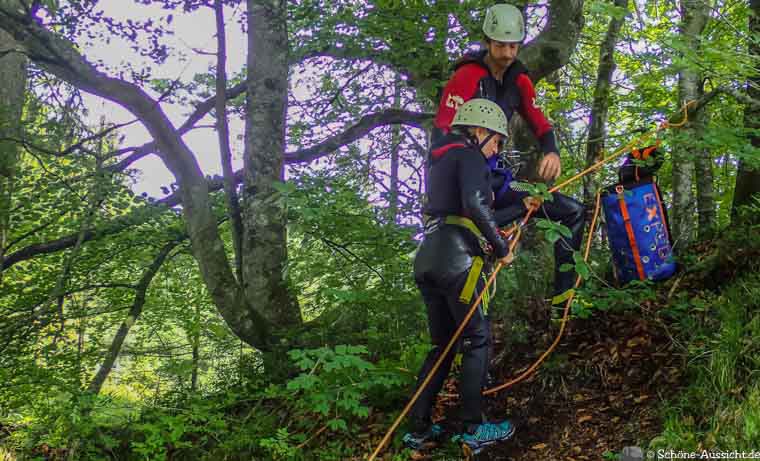 Canyoning in Ruhpolding zum Intersport Gipfeltreffen 4