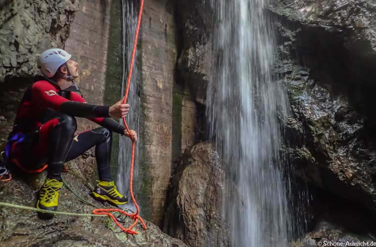 Canyoning in Ruhpolding zum Intersport Gipfeltreffen 5