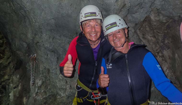 Canyoning in Ruhpolding zum Intersport Gipfeltreffen 8