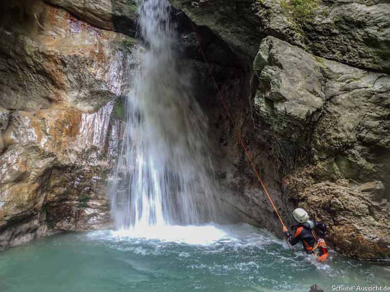 Canyoning in Ruhpolding zum Intersport Gipfeltreffen 10