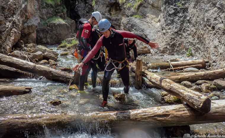 Canyoning in Ruhpolding zum Intersport Gipfeltreffen 12