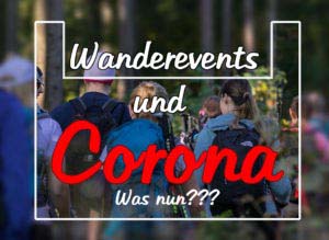 Wanderevents und Corona