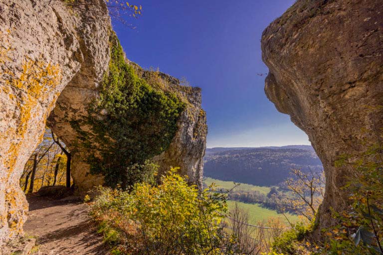 Felsenwanderung zur Sophienhöhle mit Burg Rabenstein und Einkehr 7 seven summits