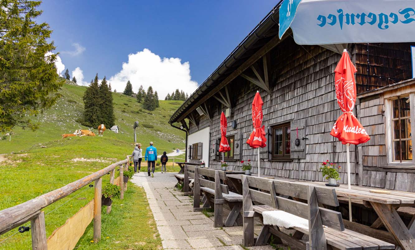Brauneck Panoramatour zur Tölzer Hütte - Kinderwagenstrecke 73