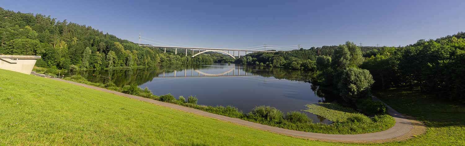 Froschgrundsee Wanderung zum Grünen Band am Effeldertal
