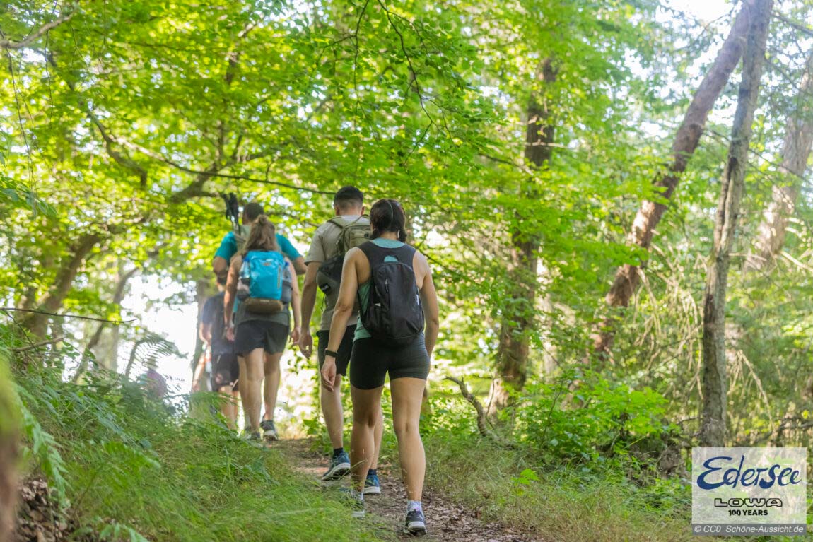 Die 20 schönsten Seen in Hessen zum Baden und für Ausflüge 4 Wandern zählt zu den beliebtesten Aktivitäten am Edersee