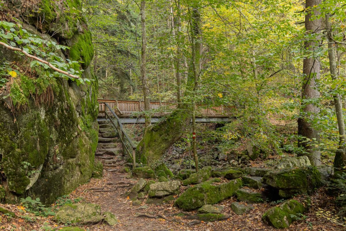 Die Stillensteinklamm - Kleine Klamm am Donausteig 5