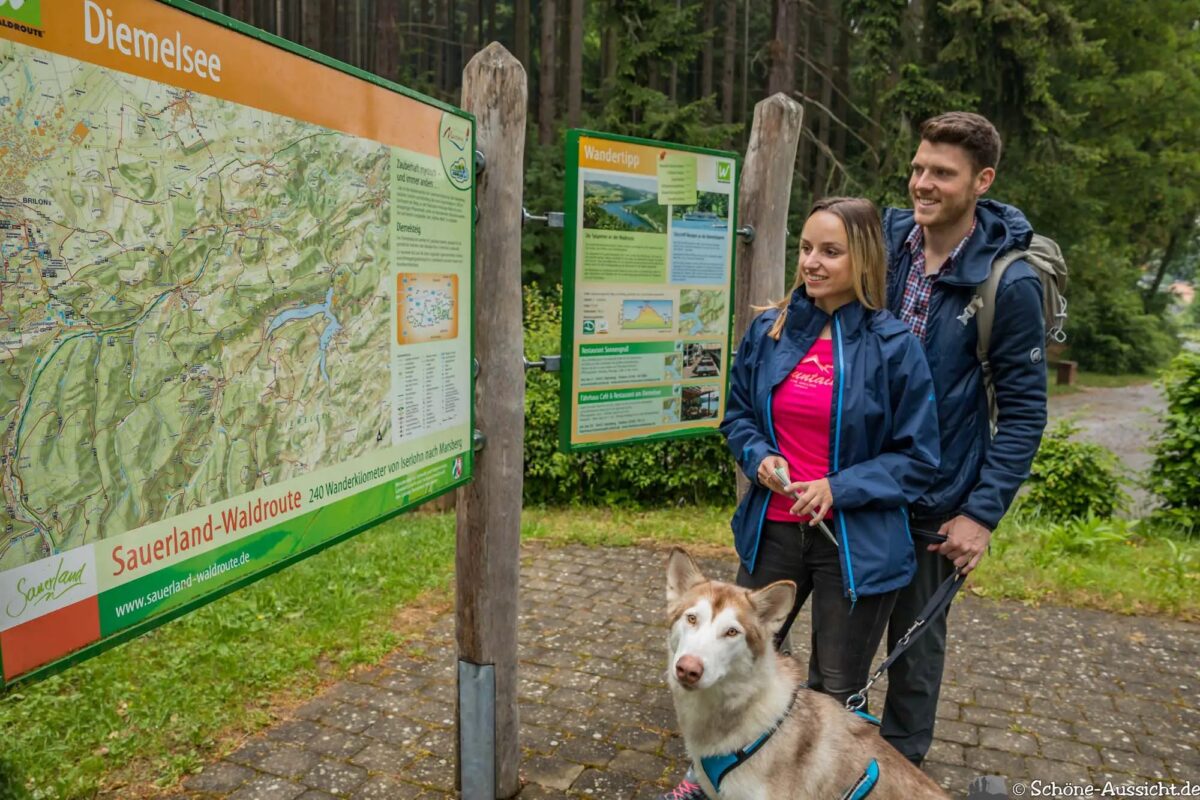 Wandern im Sauerland mit Hund - 5 Wege am Wasser mit Karten 1 Wandern im Sauerland mit Hund - 5 Wege am Wasser mit Karten 1