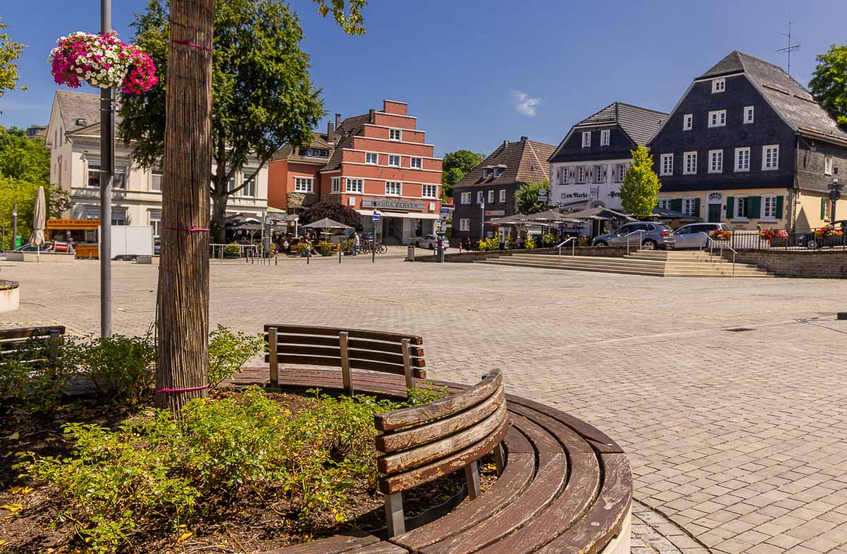 Der Marktplatz in Wipperfürth