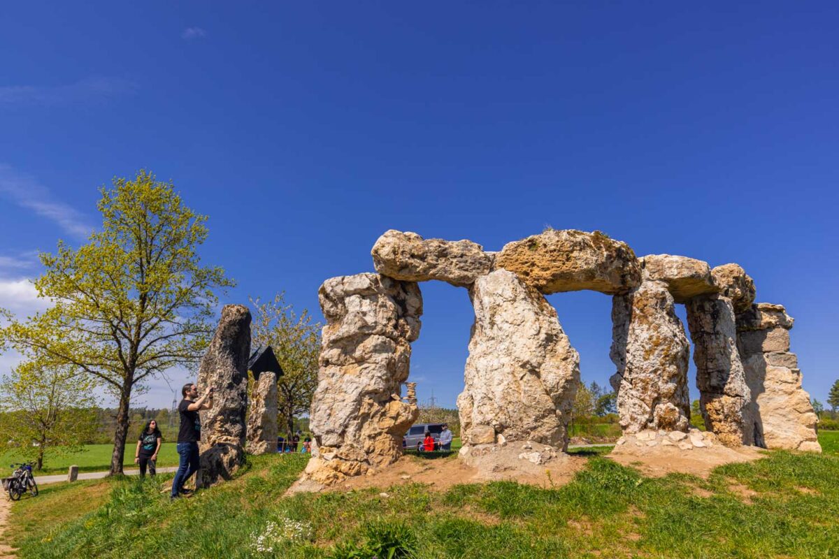 Fotospot für Smartphones - Das Fränkische Stonehenge