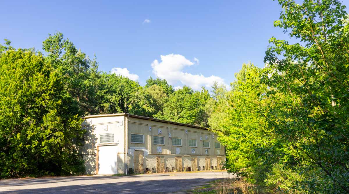 Brauereien und Bunkeranlagen - Wanderung in Breitengrüßbach 8 Das MUNA Gelände in Breitengrüßbach