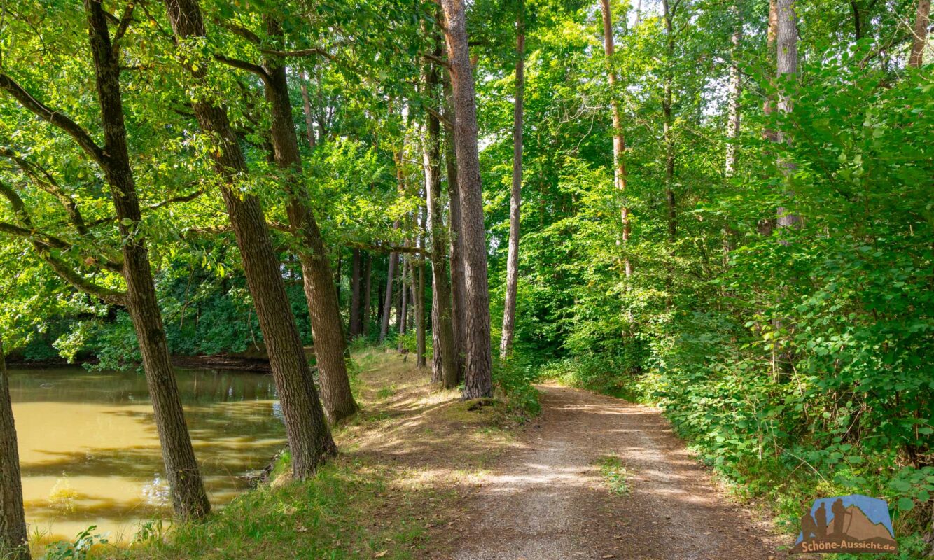 Der Karpfenweg in der Fränkischen Schweiz in der Region Bamberg