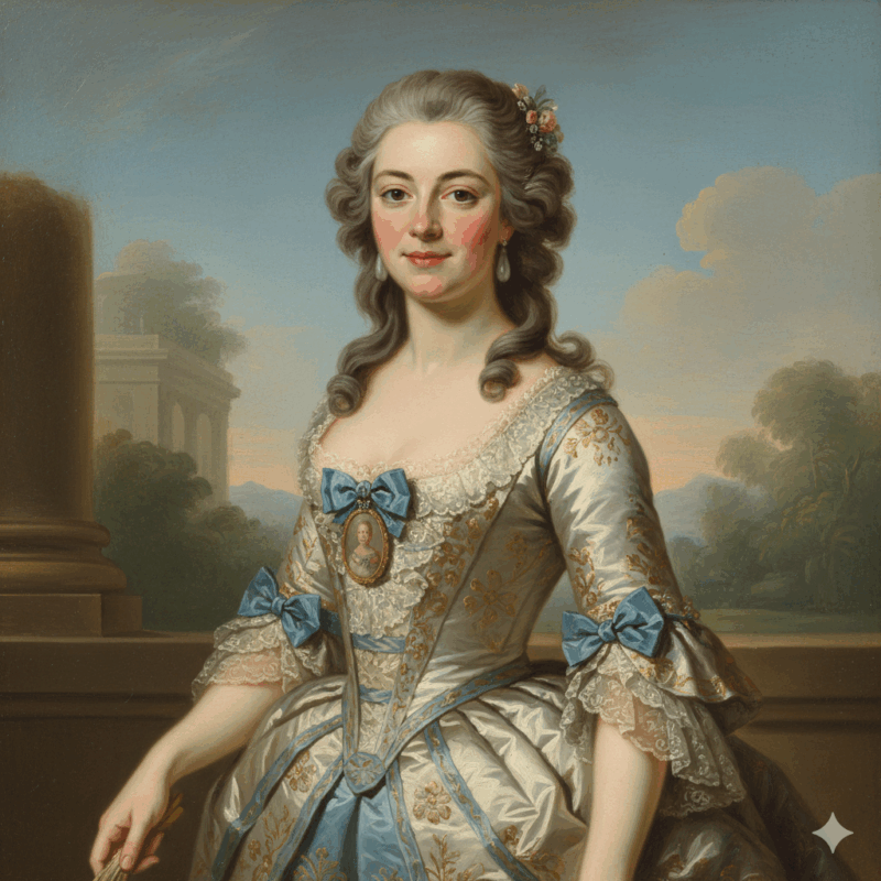 Wilhelmine von Bayreuth war begeistert von der Schönheit der Natur und ließ den Felsengarten 1744 anlegen Bild: KI generiert