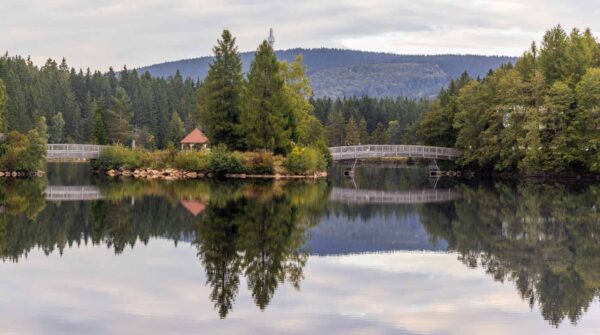 Ein malerischer Anblick - Der Fichtelsee