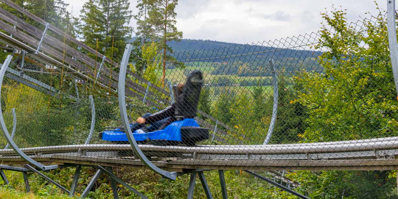 Alpine Coaster am Ochsenkopf Nord