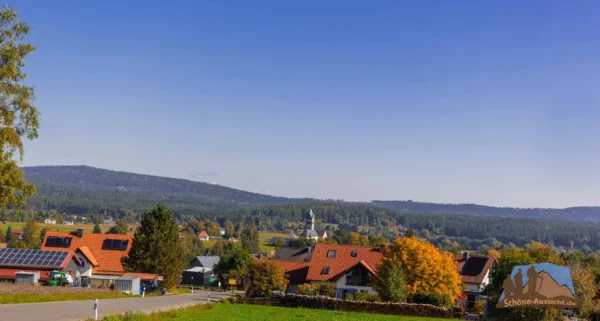 Der Echowaldweg ist ein Rundweg mit tollen Aussichten auf Mehlmeisel und den Ochsenkopf