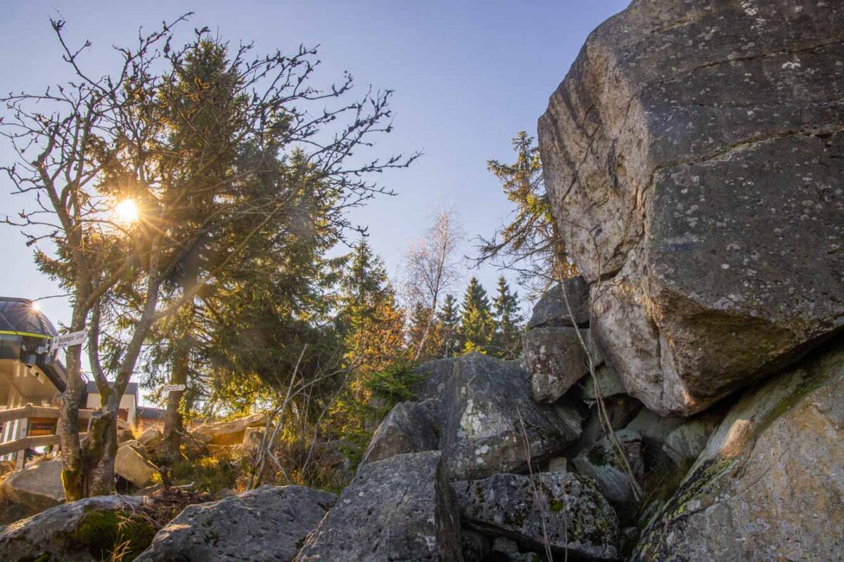 Bierwanderwege in Franken - Erlebt Natur und Braukunst 12 Biergondelweg am Ochsenkopf