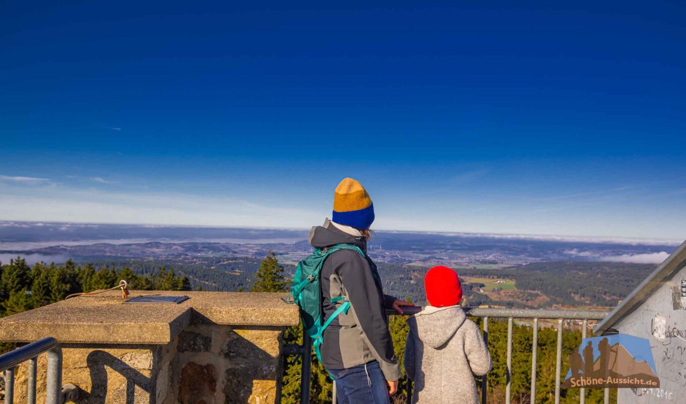 Wunderbares Panorama am Ochsenkopf