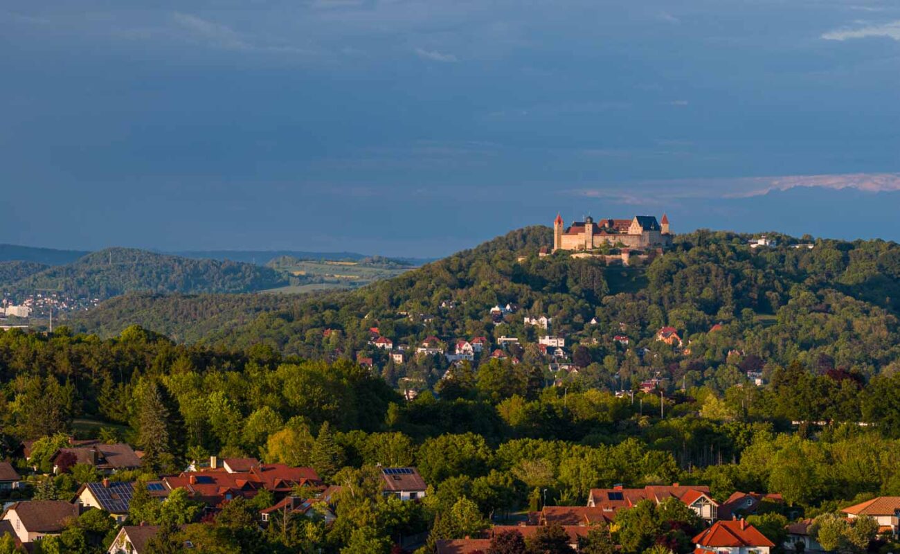Die Veste Coburg - Liegt auch am C-Weg und ist der Hingucker und immer einen Ausflug wert.