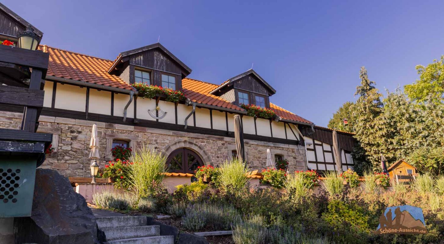 Schaumburg Wanderung in Schalkau 4 Die Domäne mit Biergarten und Events