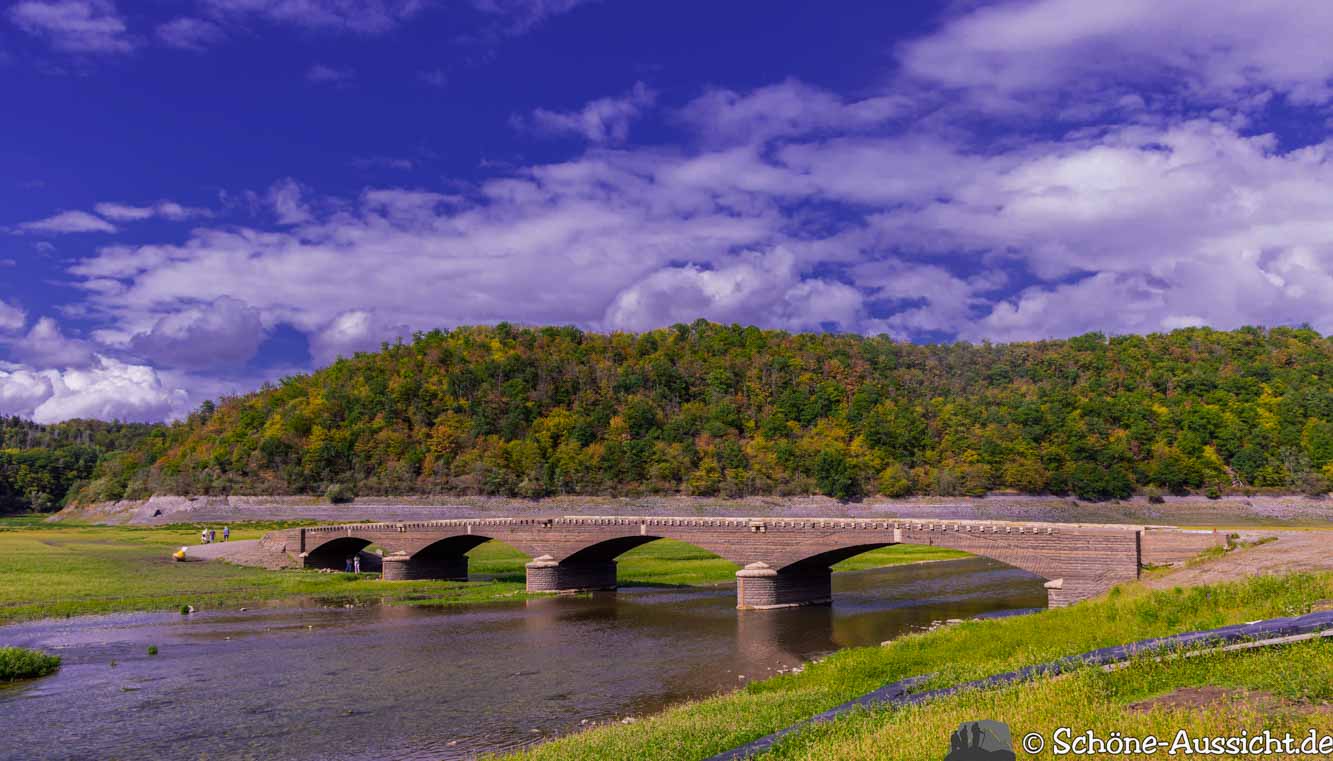 Edersee Atlantis - Entdecke versunkene Schätze 2 Aseler Brücke im Edersee Atlantis