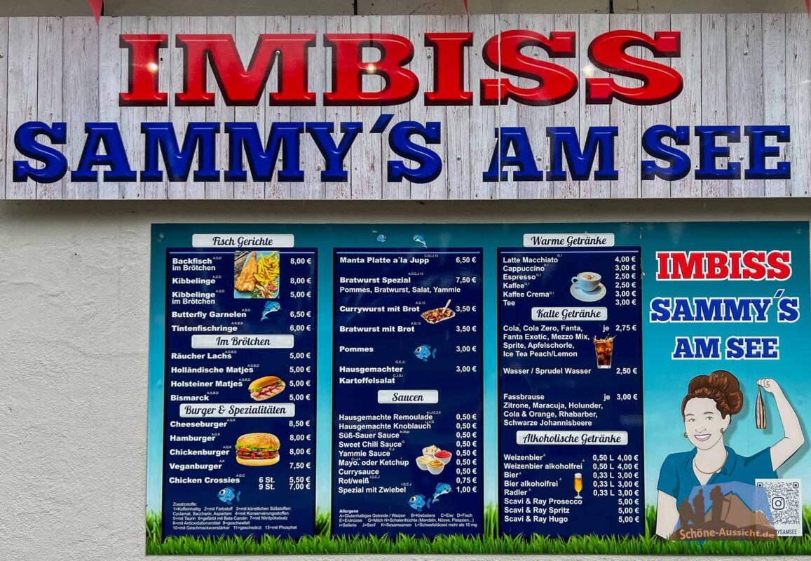Sammys am See - Dein Stopp am Diemelsee 4 Sammys am See Speisekarte