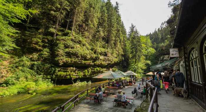 Die Edmundsklamm und Wilde Klamm 8 Edmundsklamm