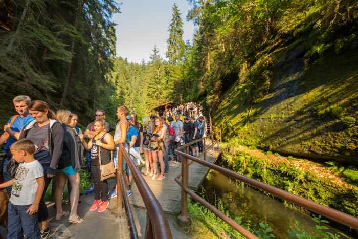 Die Edmundsklamm und Wilde Klamm 11 Edmundsklamm